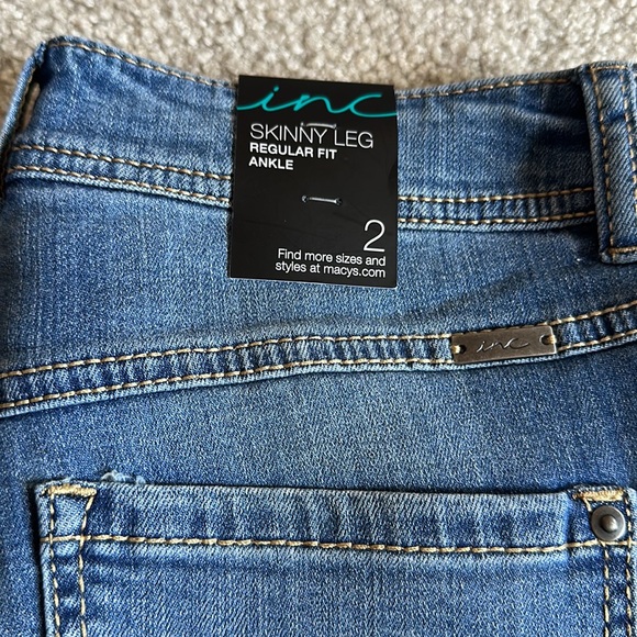 Brand new inc skinny leg ankle jeans 2 - Picture 2 of 3